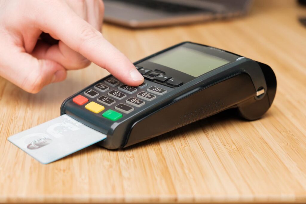 Countertop-terminal
