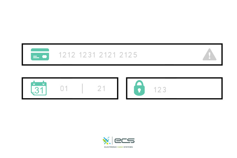 Graphic highlighting icons on an online field label