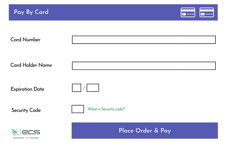 Infographic showing the fields a customer should fill up when making a purchase online