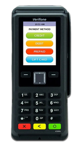 verifone v200c terminal