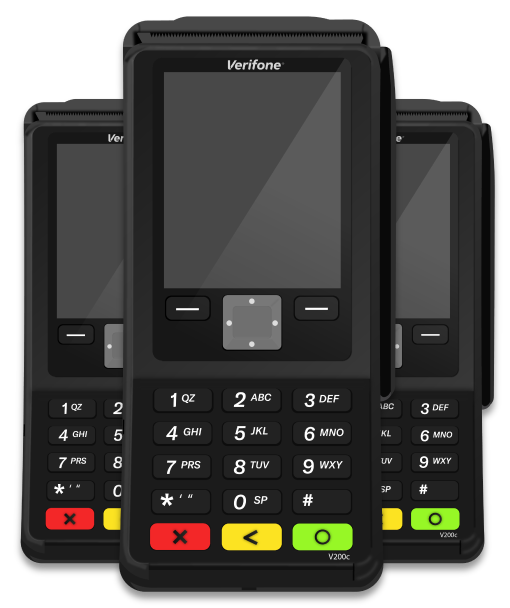 verifone v200c terminal