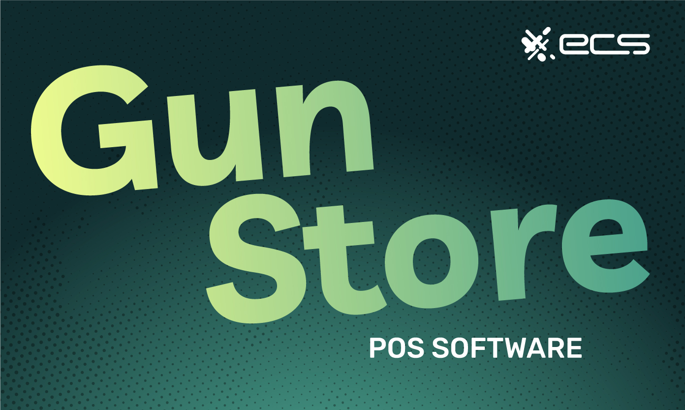 Gun store POS software graphic