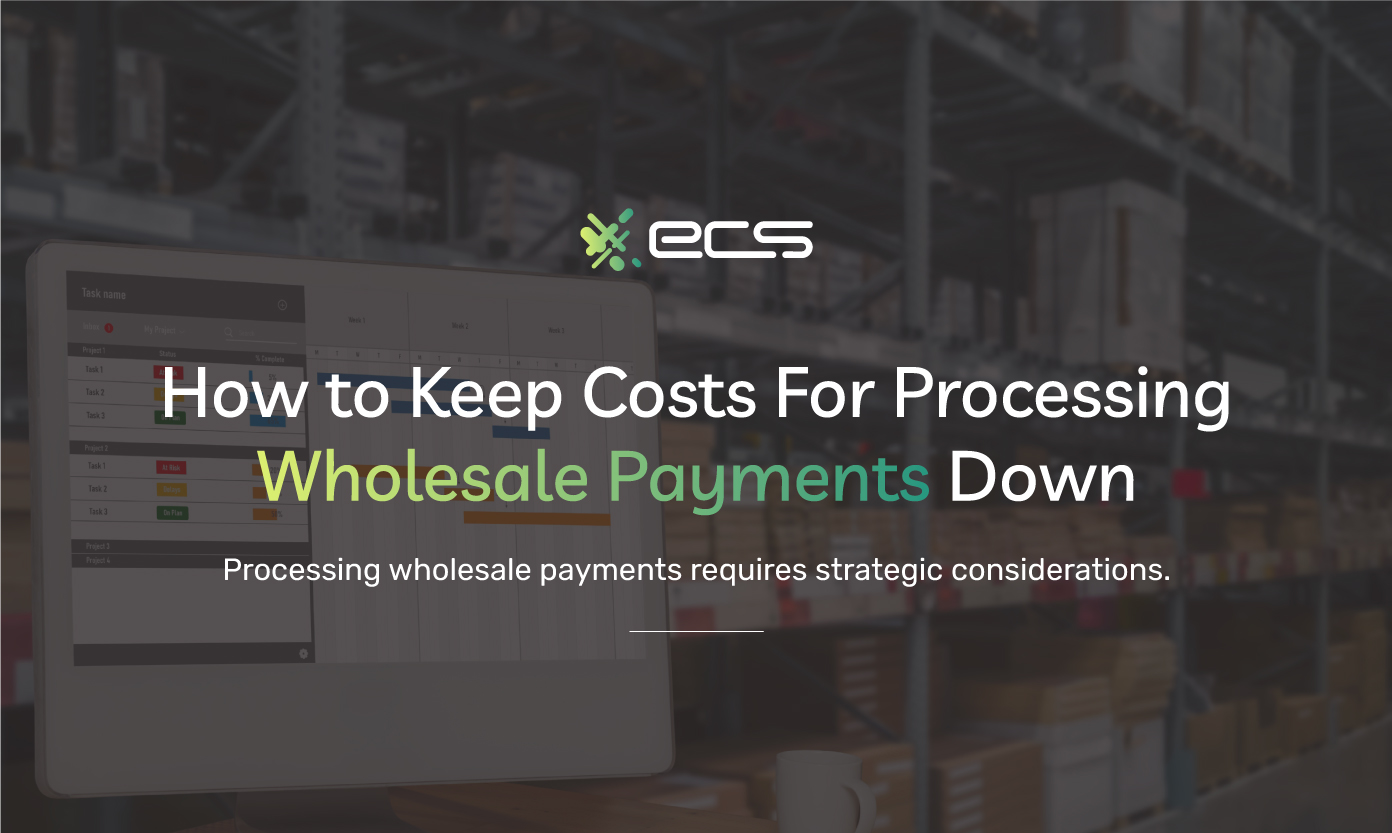 How to Keep Costs For Processing Wholesale Payments Down
