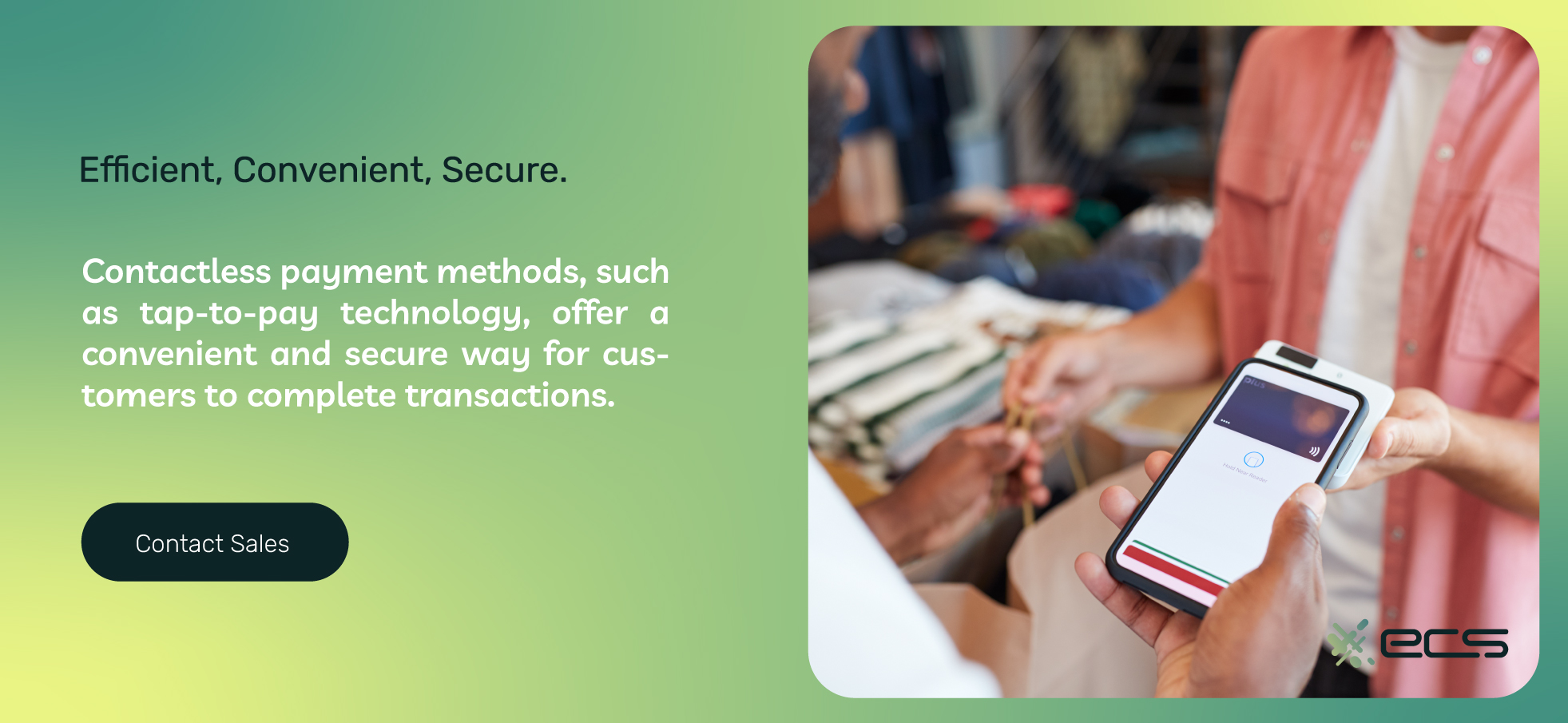 Tap To Pay Transforming Mobile Devices Into Payment Terminals ECS
